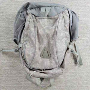 The North Face Wasatch Laptop Backpack Floral Print Beige Grey Daypack Hiking thumbnail 5