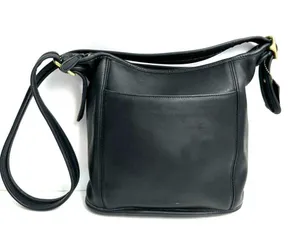 Coach Vintage Black Classic Legacy Shoulder Bag Purse thumbnail 2