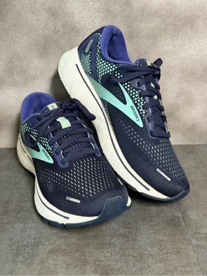 Brooks Ghost 14 Women's Navy Blue Running Shoes 1203561B446 Size 8B thumbnail 15