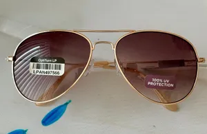 Aviator Sunglasses Gold thumbnail 2