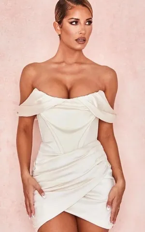House of CB Corset Dress Satin thumbnail 1