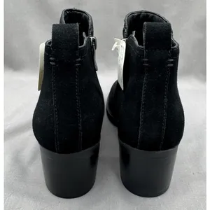NWT Easy Spirit Segazer Women's Zip Up Short Boot Black Suede US 7.5 Wide thumbnail 11