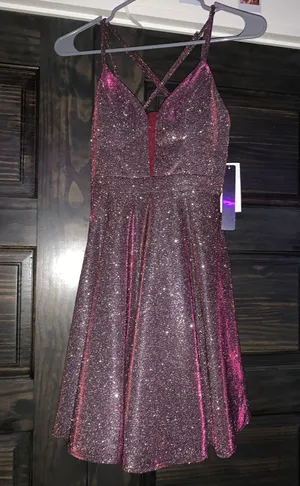 Sequin Hearts Homecoming / Semi-formal Dress thumbnail 7