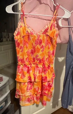 Dress Orange thumbnail 3