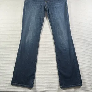 AG Adriano Goldschmied The Jessie Curvy Boot Fit Jeans Dark Wash Women's 26 R thumbnail 2