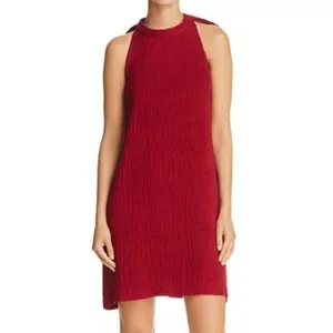 Elliatt Unwrapped‎ Bow Halter Dress Small Backless Sleeveless Party Cocktail Red thumbnail 14