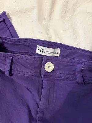 ZARA Marine Straight Jeans High-Waisted thumbnail 2