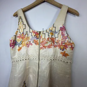 Free People medium large the big bang shimmer dress festival bohemian tiered thumbnail 5