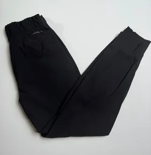 Eddie Bauer Women's Black Active Outdoor Hiking Jogger Pants Zipper Pockets thumbnail 1
