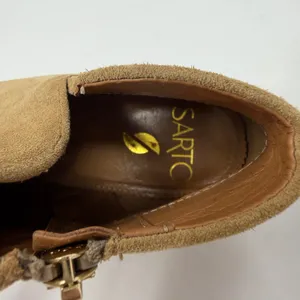 Franco Sarto Shellson Ankle Boot Tan Suede Pointed Toe Women 7M Size 7 thumbnail 6