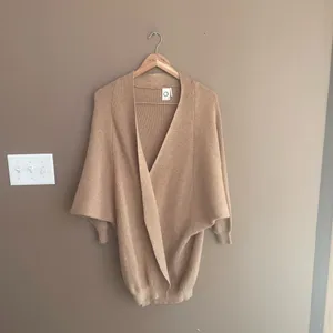 Anthropologie Akemi + Kin Petra‎ Cardigan Sweater in Honey One Size thumbnail 2