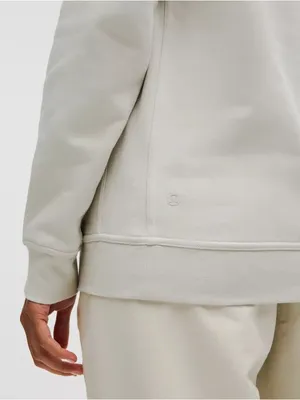 lululemon All Yours Hoodie French Terry 100% Cotton Gray - Size 12 thumbnail 3
