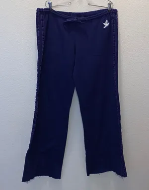 Aerie purple large wide leg sweatpants thumbnail 1