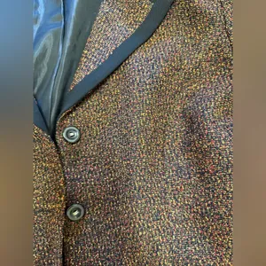 Danny & Nicole Blazer Brown and Black Blazer with Classic Cut thumbnail 4
