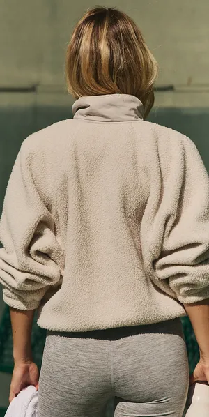 Hit The Slopes Free People Fleece Jacket thumbnail 3