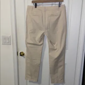 Banana Republic Tan Straight Leg Chinos Versatile Style Size 8 thumbnail 7