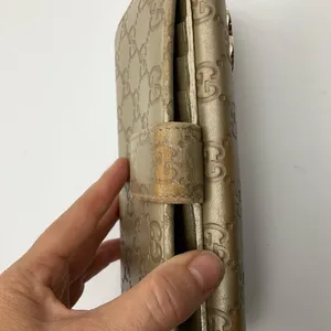 GUCCI LEATHER LONG‎ WALLET thumbnail 4