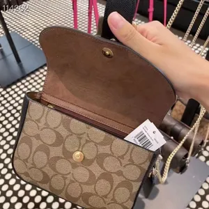NWT COACH Gemma Blocked Signature Canvas With Star Buckle Crossbody Bag C7013 thumbnail 4