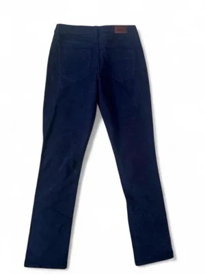 Navy blue #Lands’ End corduroy pants in a US 6 thumbnail 4