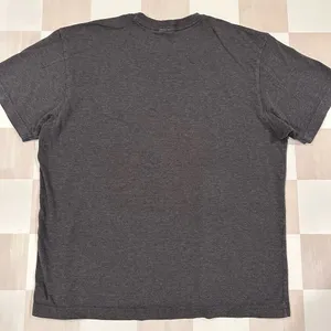 Old Navy shamrocks clover embroidered yellow dark charcoal grey cotton blend tee thumbnail 4