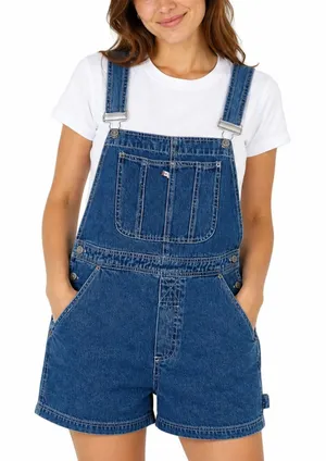 1990s Bill Blass Vintage Overalls Blue Denim Overalls Medium Women's Retro thumbnail 1