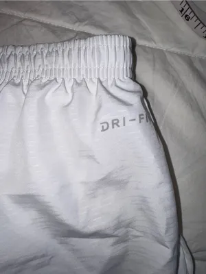Nike White Women's Athletic Running Shorts thumbnail 5