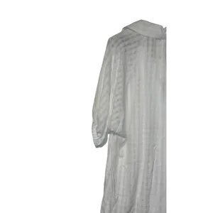 Anthropologie Women Mini Dress V-Neck Tiered 3/4 Sleeve‎ Tunic White Size XS NWT thumbnail 10
