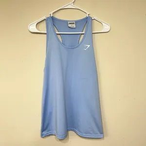 Gymshark Periwinkle Mesh Relaxed Tank Small Women thumbnail 2