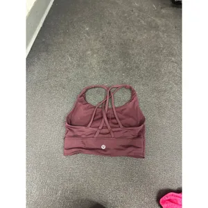 Lululemon burgendy sports bra thumbnail 4