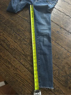 AG Adriano Goldschmied The‎ Legging Ankle Jeans Raw Hem Size 25R thumbnail 11