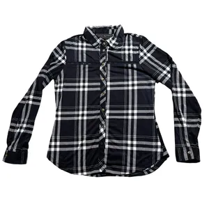 Polly & Esther Plaid Button Down Medium NWT Preppy Dark Academia Retro thumbnail 2