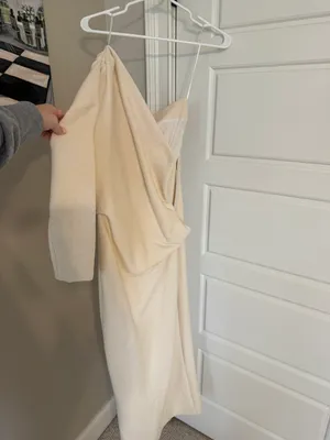Zara White Long Dress thumbnail 4