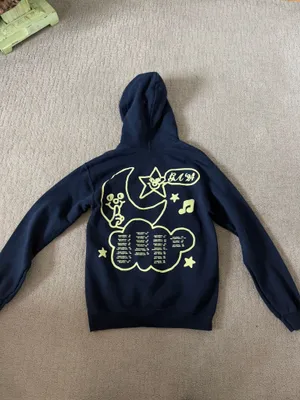 Navy Blue Gracie Abrams tour hoodie thumbnail 3