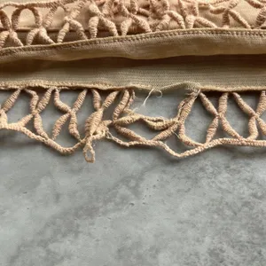 Free People Nude Skyscraper Bodycon Mini Dress Crochet Womens Small‎ S thumbnail 8