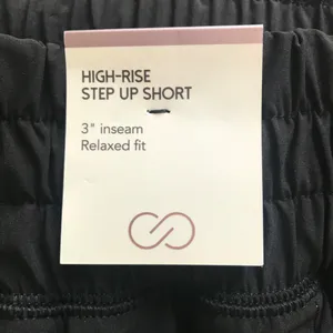 Calia Women’s High-Rise Step Up Shorts Pure Black thumbnail 6