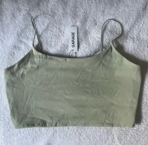 Garage Cropped Tank Top Green thumbnail 1