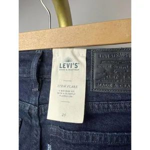 Anthropologie x Levi's Made & Crafted Stem Flare Embroidered Jeans NWT Sz. 25 thumbnail 7