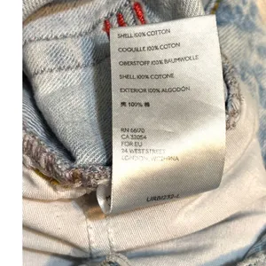 BDG Urban Outfitters Mom Jeans W28 High Rise Light Wash 100% Cotton Denim thumbnail 6