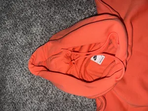 Nike Orange Hoodie Pullover thumbnail 3