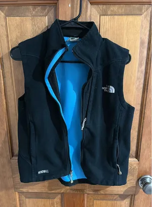 The North Face Windwall Vest Full-Zip Black Fleece thumbnail 1