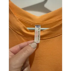 Free People Movement Cadence Layering Tee Top In Orange, Small, New thumbnail 3