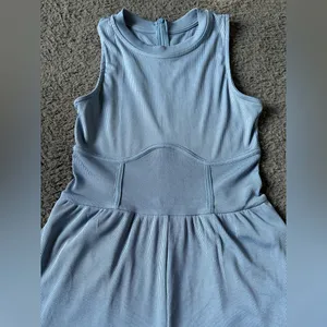 NWT Cider size small blue jumpsuit thumbnail 6