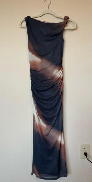 BronzeSnake Dress Purple thumbnail 1