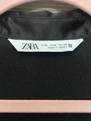ZARA Satin Long Sleeve Dress thumbnail 5