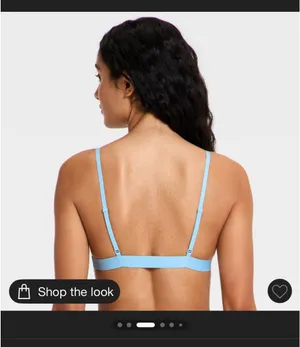 Wild Fable Ribbed Bralette thumbnail 2