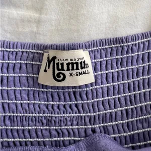 Show Me Your Mumu Mini Dress Purple Tank Top with Front Cinches thumbnail 5