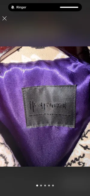 Hussein Chalayan Leather Jacket Black Size M thumbnail 2