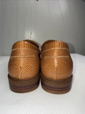 Brioso Frisco Lizard-Embossed Leather Loafers thumbnail 6