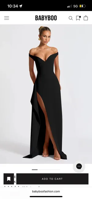 Babyboo Black Maxi Dress thumbnail 3
