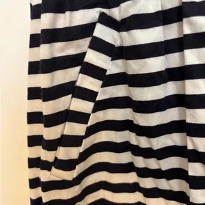Zara V-Neck Fit and Flare Striped Skater Dress‎ XS thumbnail 9